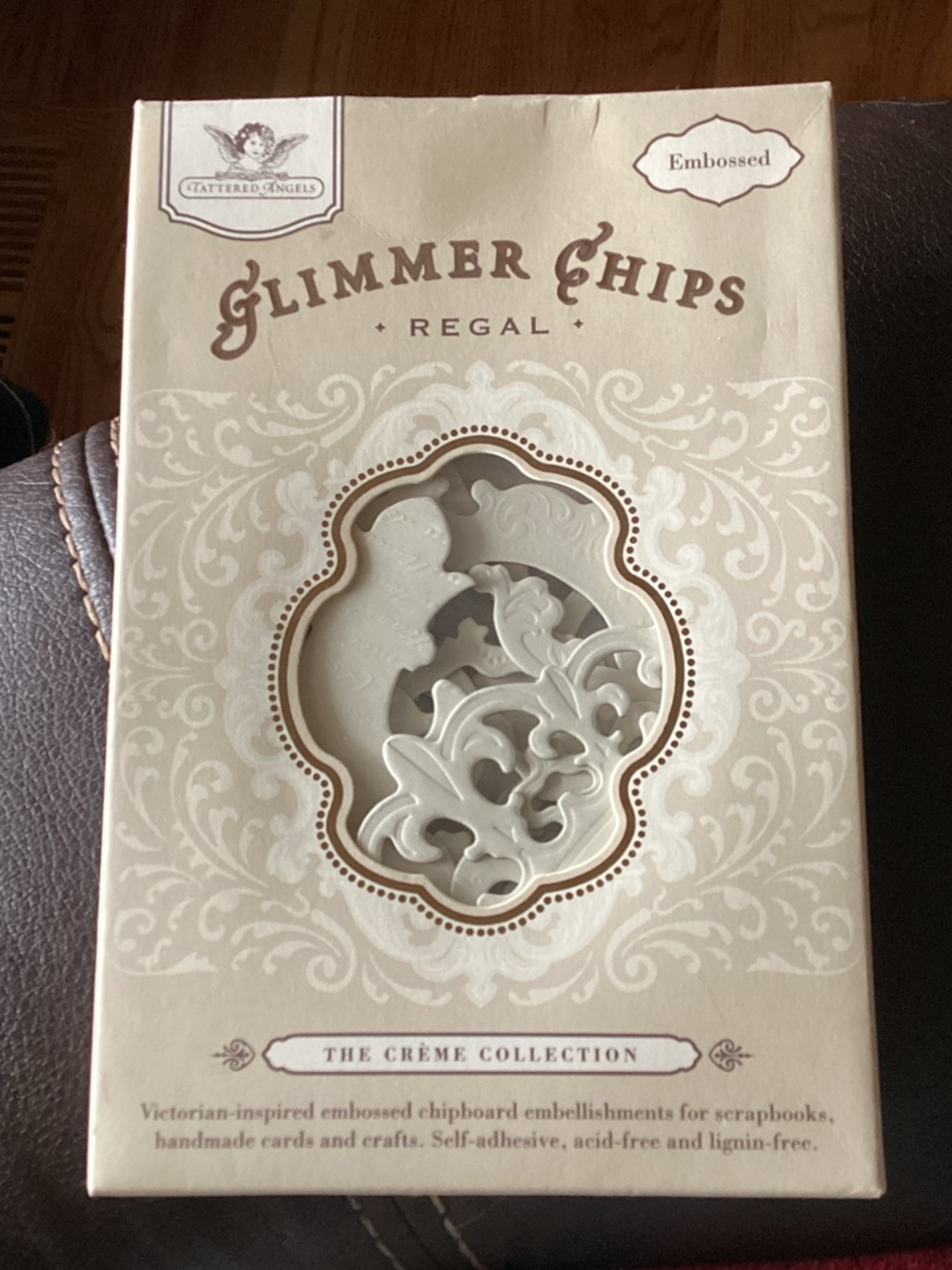 Tattered Angels Regal Glimmer Chips The Crème Collection